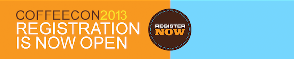 coffeecon 2013 registration