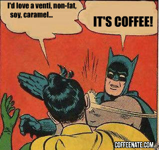 batman coffee meme