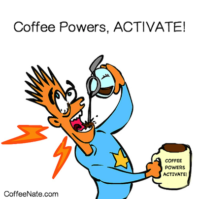coffee powers activate