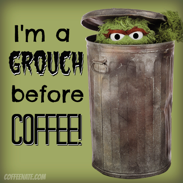 Oscar Grouch coffee
